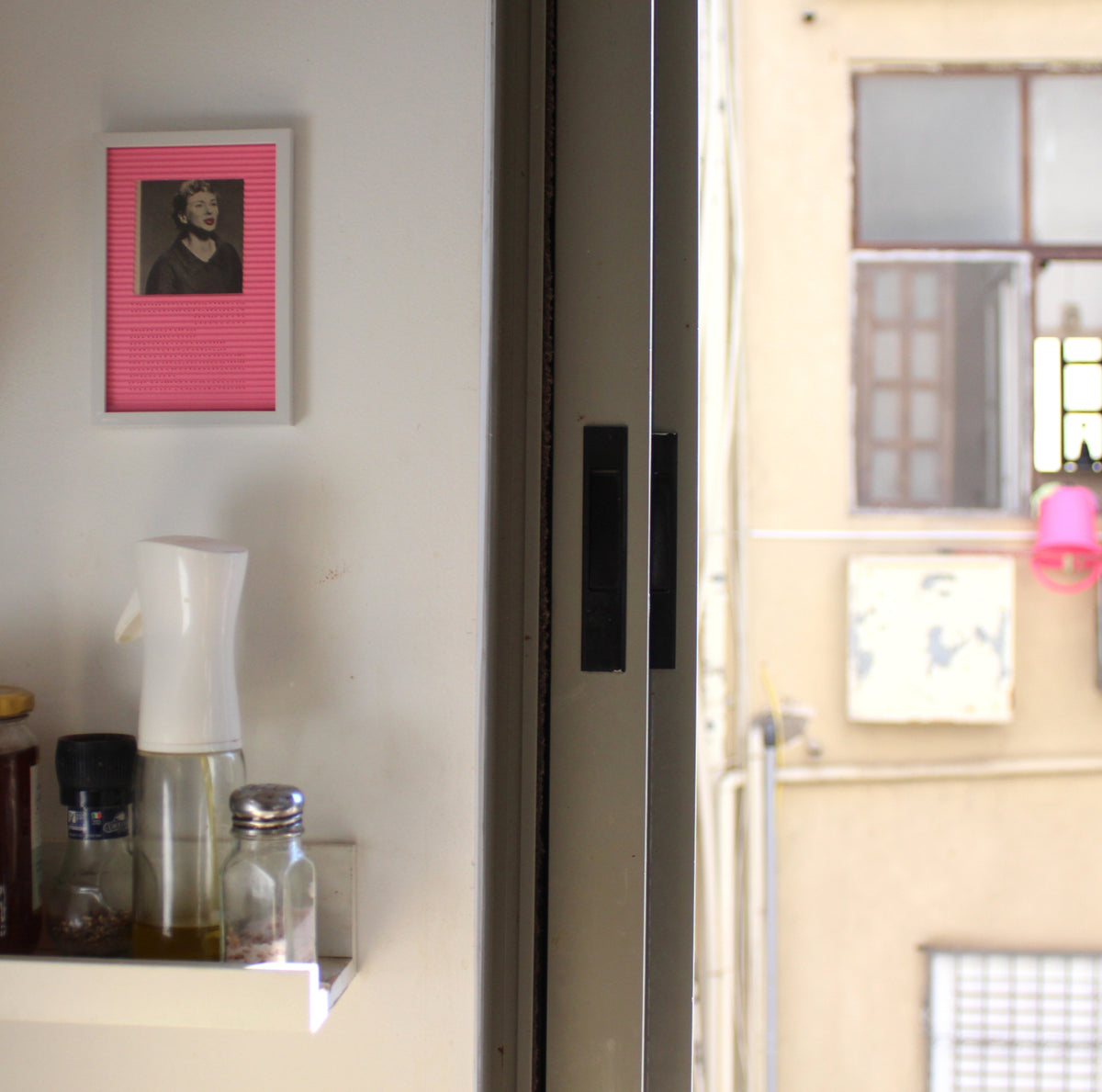 pink woman
