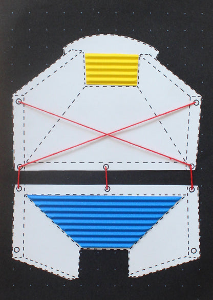 geometry #5: קולאז' בעבודת יד
