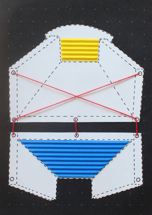 geometry #5: קולאז' בעבודת יד
