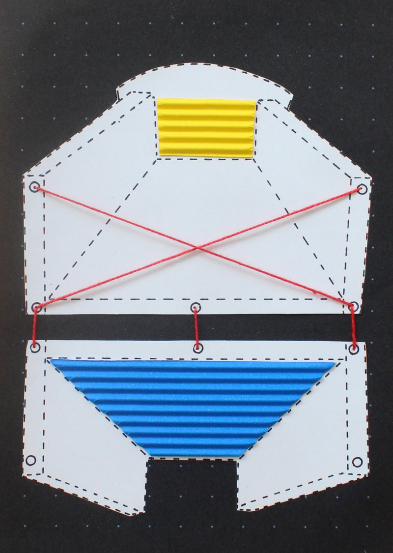 geometry #5: קולאז' בעבודת יד