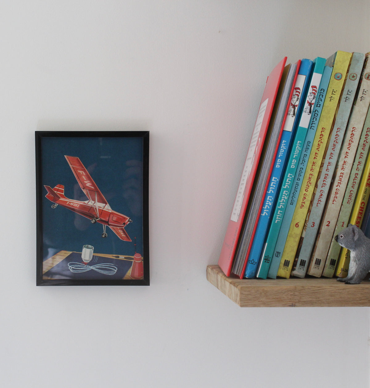 red airplane