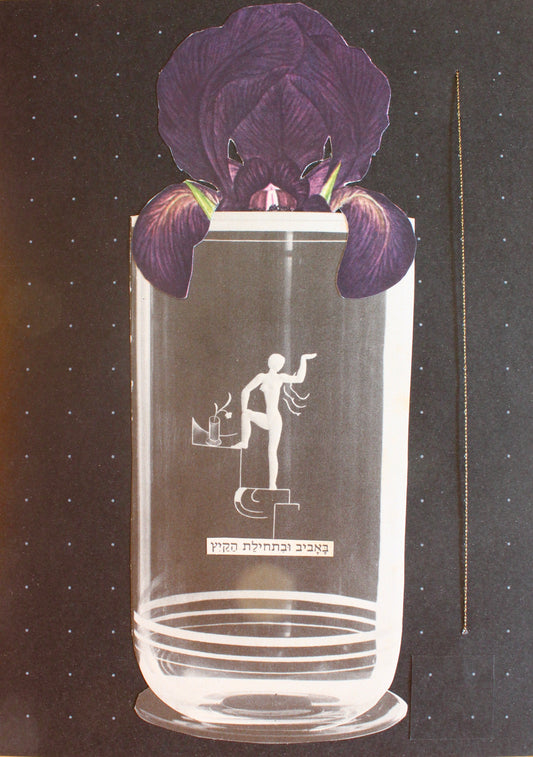 iris #2: קולאז' בעבודת יד