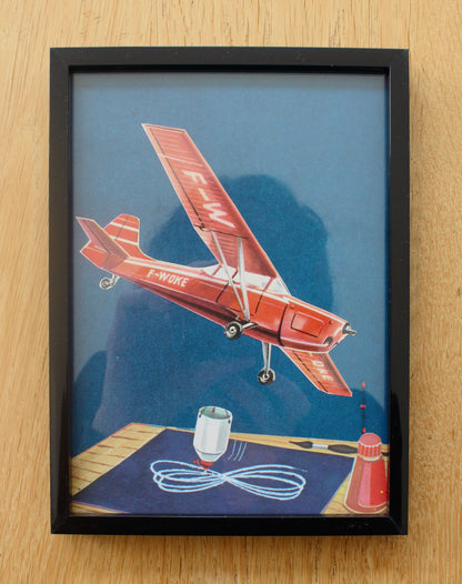 red airplane