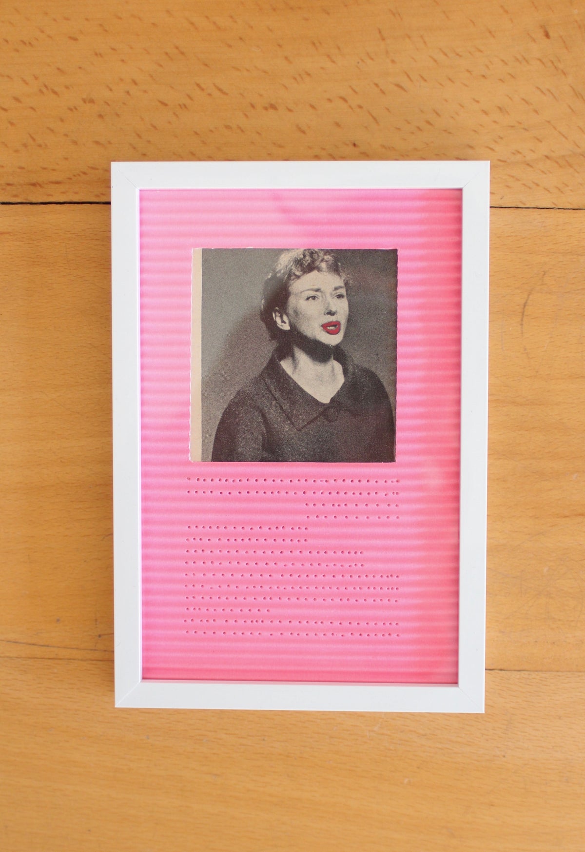 pink woman