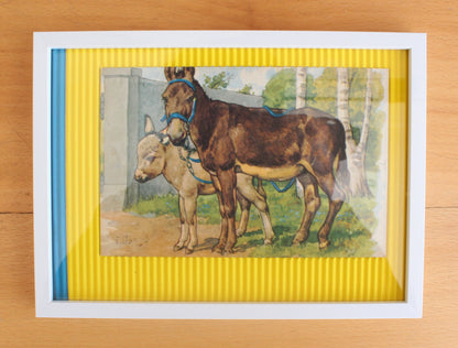 animals (donkeys)