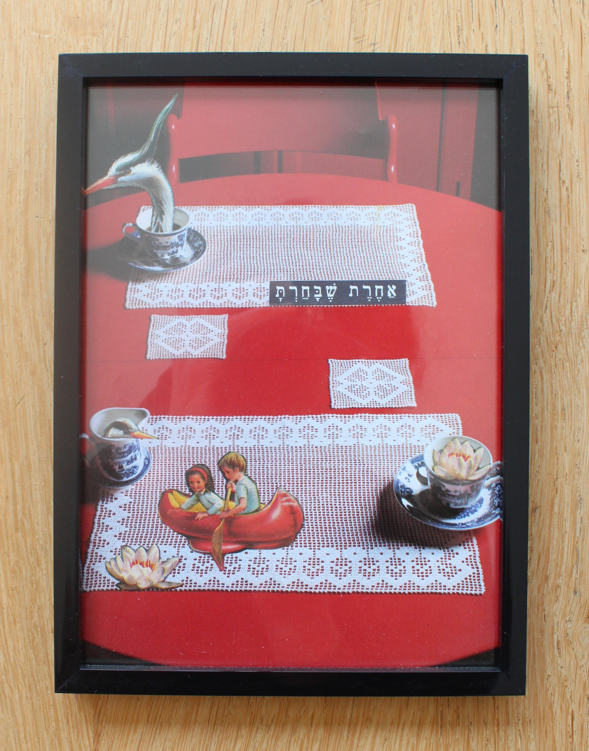 red table