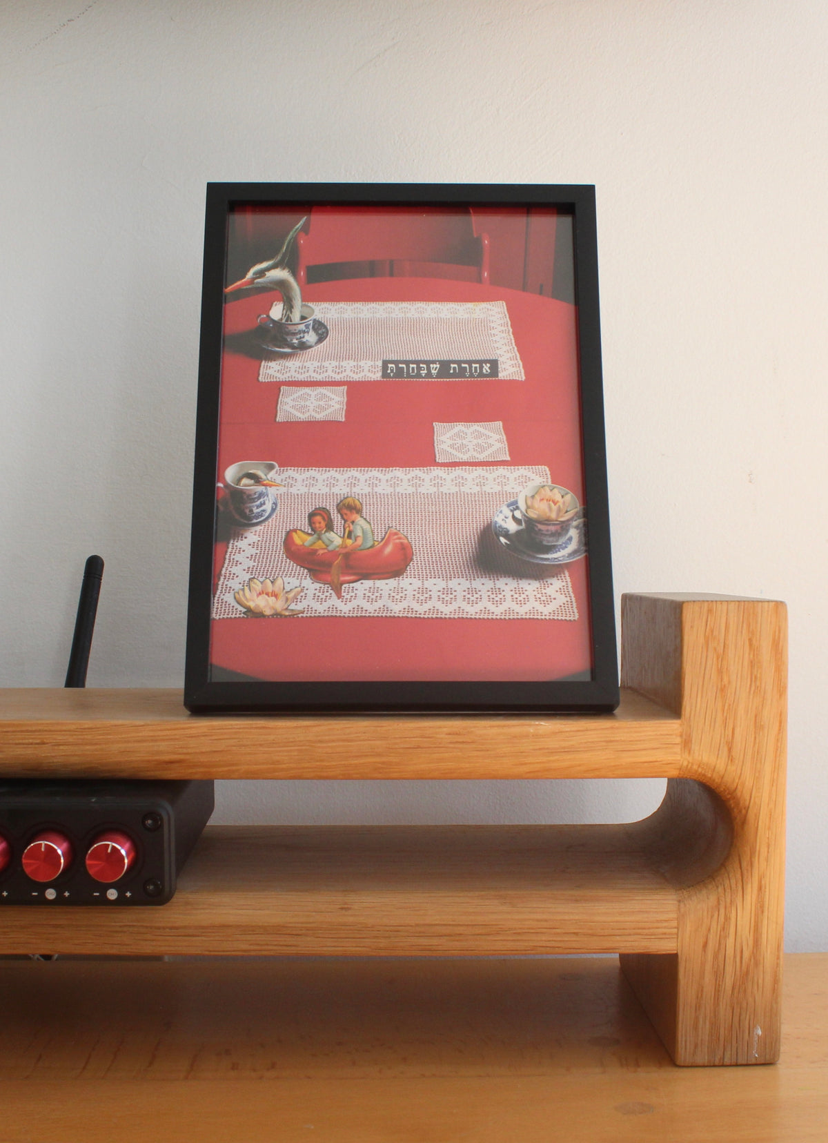 red table